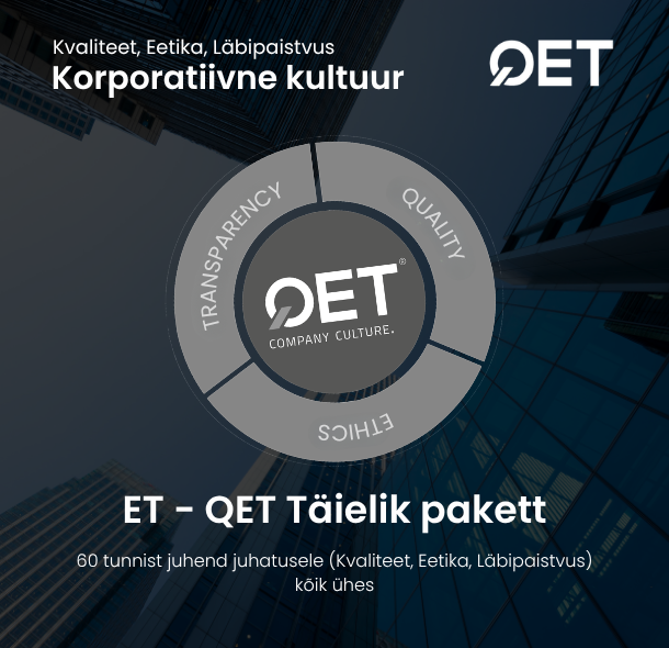 QET Komple Paket: Yöneticiler için 60 Derslik Rehber (Kalite, Etik, Şeffaflık) Hepsi Bir Arada