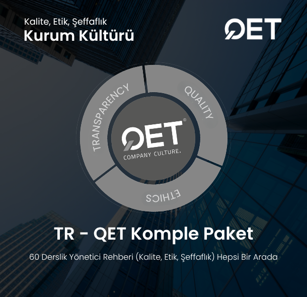 TR - QET Komplettpaket: Der 60-Lektionen-Leitfaden für Führungskräfte (Qualität, Ethik, Transparenz) Alles in einem